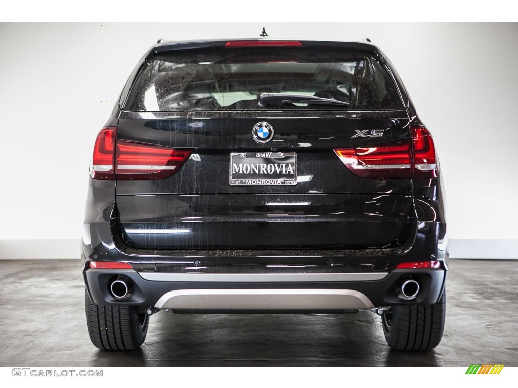 2016 X5 xDrive35i - Black Sapphire Metallic / Black photo #2