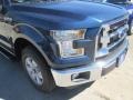 2015 Blue Jeans Metallic Ford F150 XLT SuperCrew  photo #4