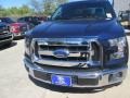 2015 Blue Jeans Metallic Ford F150 XLT SuperCrew  photo #8