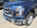 2015 Blue Jeans Metallic Ford F150 XLT SuperCrew  photo #10