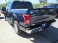 2015 Blue Jeans Metallic Ford F150 XLT SuperCrew  photo #13