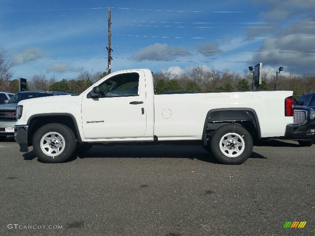 Summit White 2016 GMC Sierra 1500 Regular Cab Exterior Photo #109009373