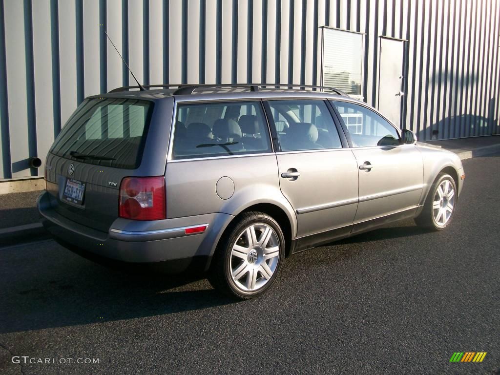 2005 Passat GLS TDI Wagon - United Grey Metallic / Grey photo #3