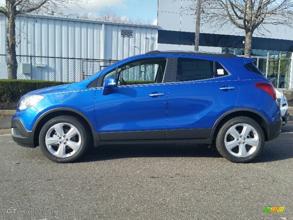 Coastal Blue Metallic 2016 Buick Encore Standard Encore Model Exterior Photo #109009868