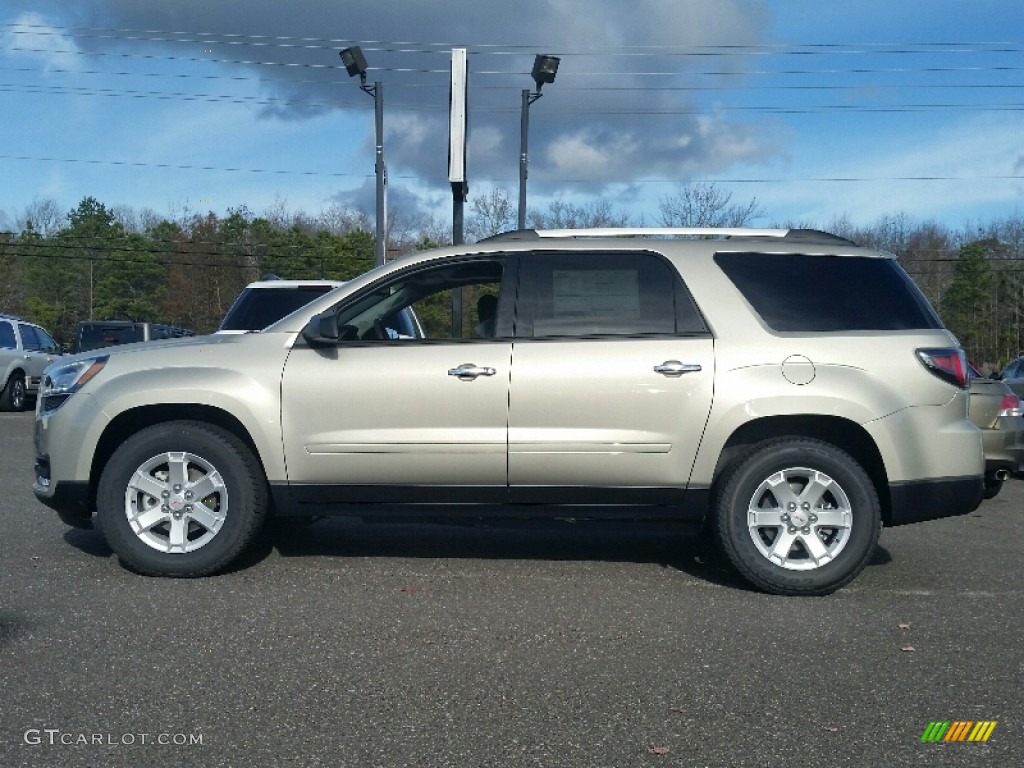 2016 Acadia SLE - Sparkling Silver Metallic / Ebony photo #3