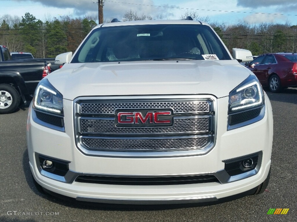 2016 Acadia Denali AWD - Summit White / Ebony photo #2