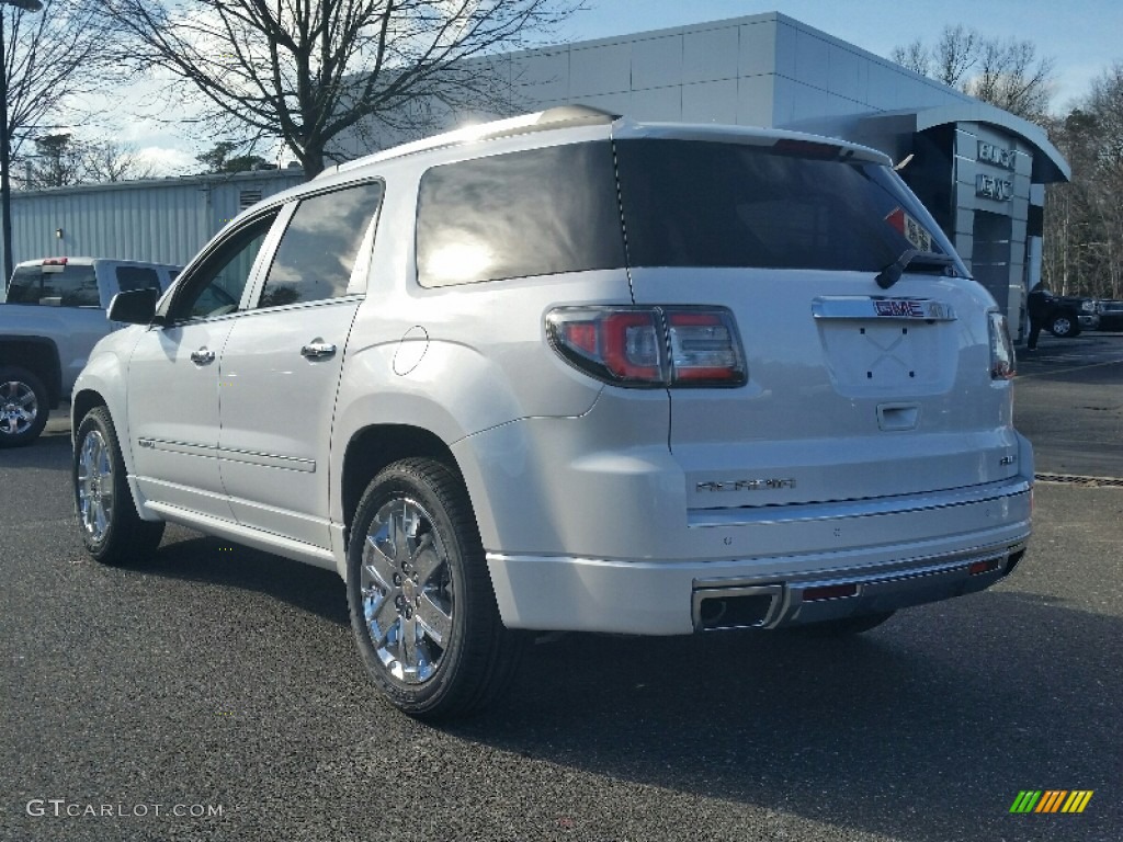 2016 Acadia Denali AWD - Summit White / Ebony photo #4