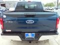2015 Blue Jeans Metallic Ford F150 XLT SuperCrew  photo #12