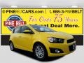 2016 Bright Yellow Chevrolet Sonic LT Hatchback #109007480