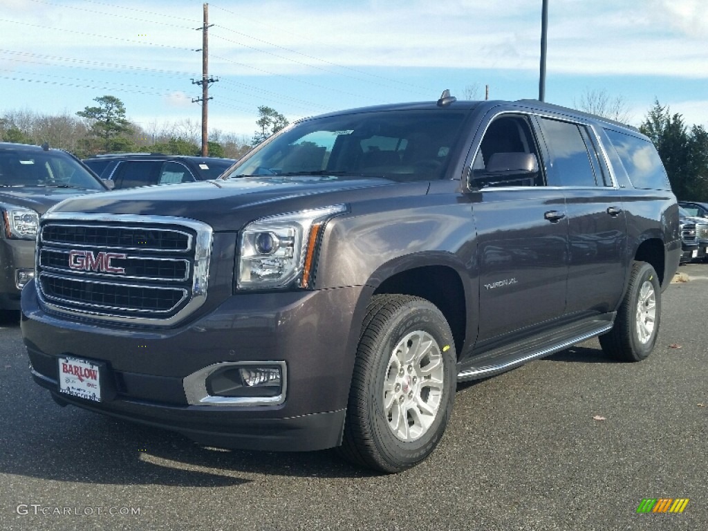 2016 Yukon XL SLE 4WD - Iridium Metallic / Jet Black photo #1