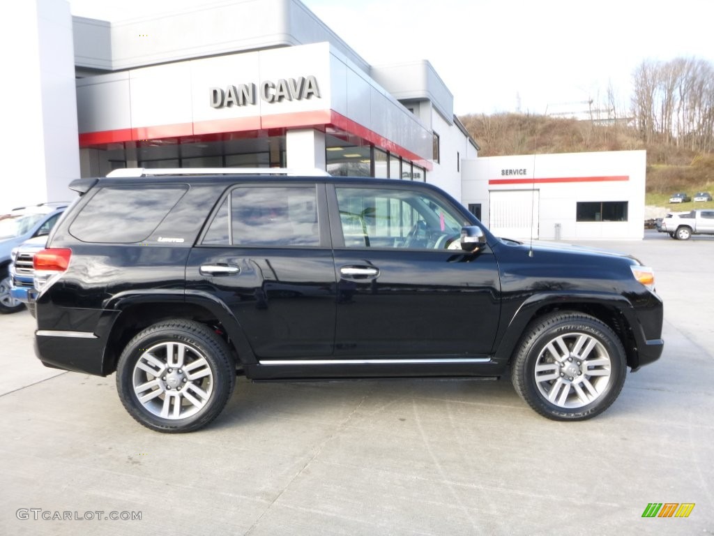 2012 4Runner Limited 4x4 - Black / Black Leather photo #5