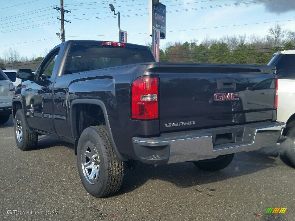 2016 Sierra 1500 Regular Cab - Iridium Metallic / Dark Ash/Jet Black photo #4
