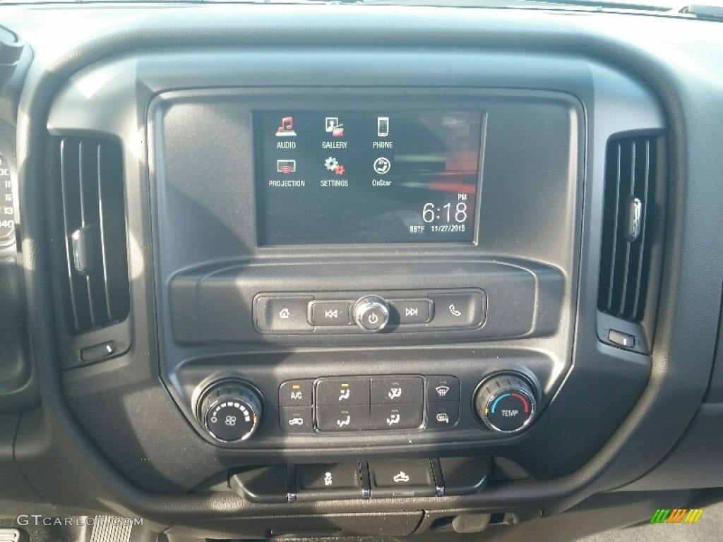2016 Sierra 1500 Regular Cab - Iridium Metallic / Dark Ash/Jet Black photo #8