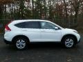 2013 White Diamond Pearl Honda CR-V EX AWD  photo #5