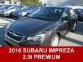 2016 Dark Gray Metallic Subaru Impreza 2.0i Premium 4-door  photo #1