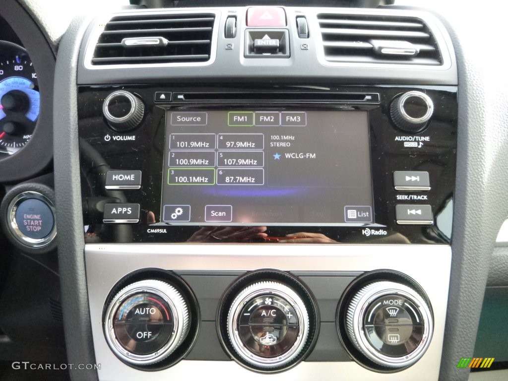 2016 Subaru Crosstrek Hybrid Controls Photo #109017467
