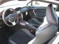Black 2016 Subaru BRZ Limited Interior Color