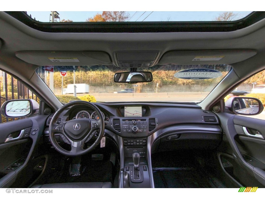 2012 TSX Technology Sedan - Silver Moon / Ebony photo #11