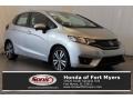 2015 Alabaster Silver Metallic Honda Fit EX-L  photo #1