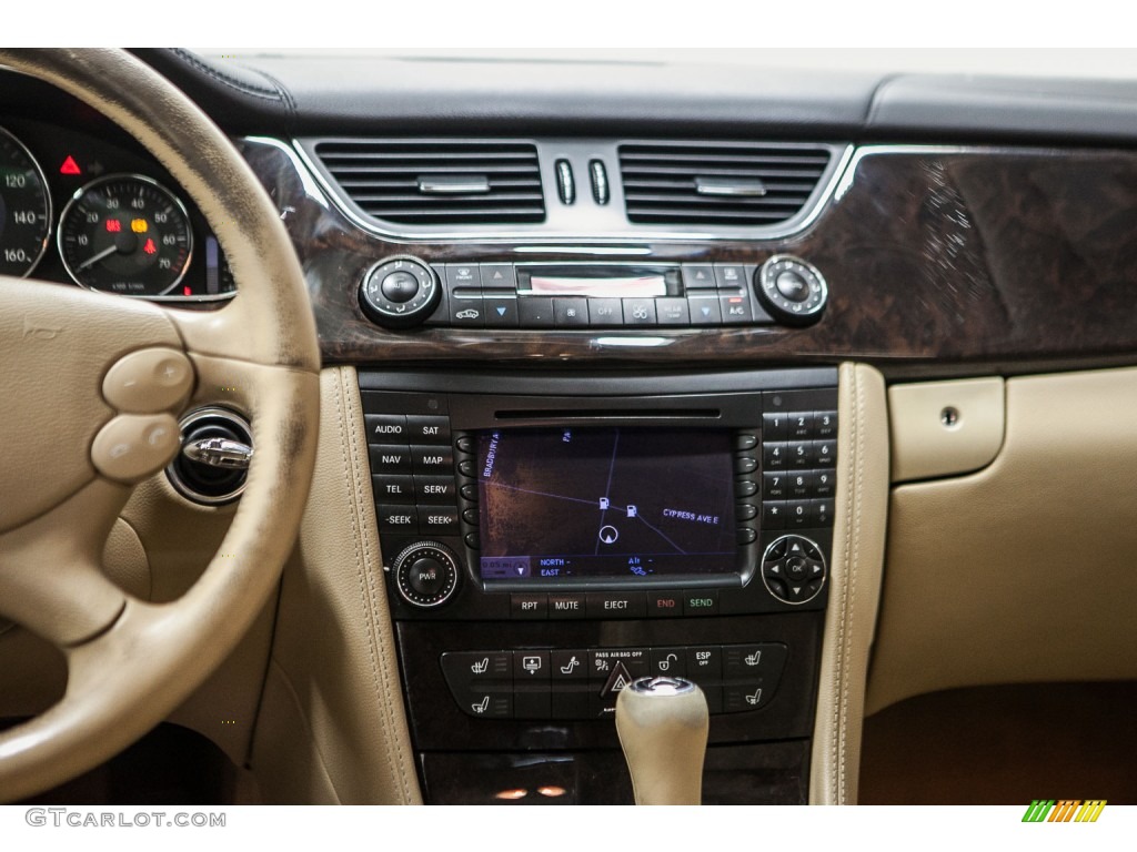2006 CLS 500 - Capri Blue Metallic / Cashmere Beige photo #5