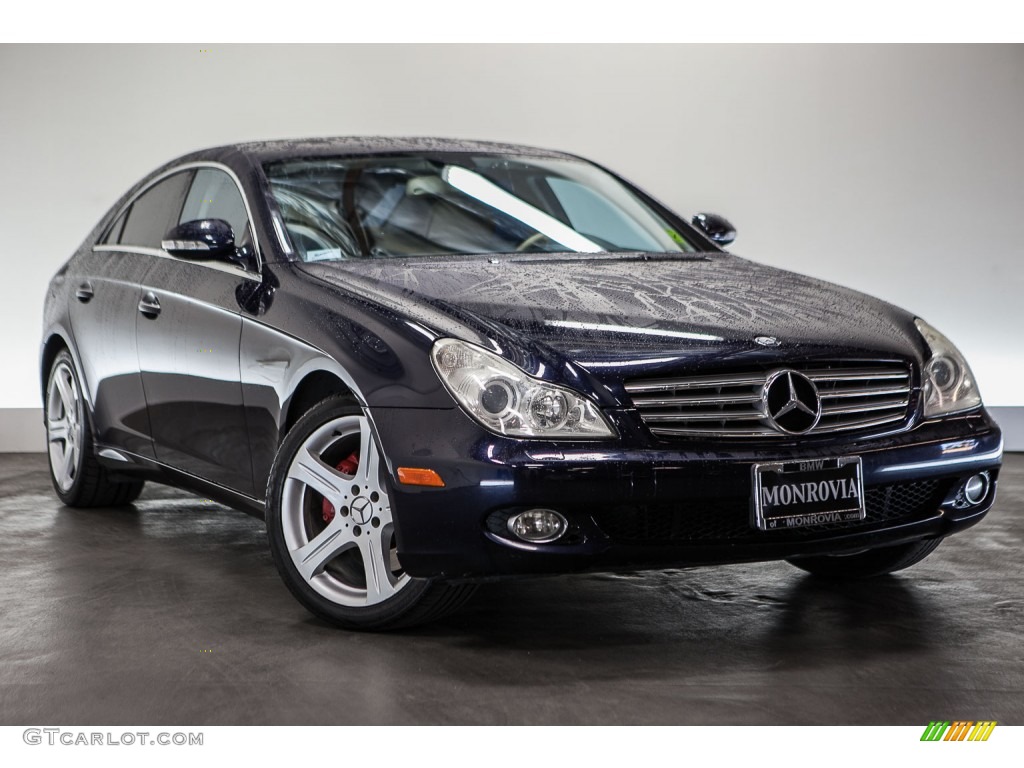 2006 CLS 500 - Capri Blue Metallic / Cashmere Beige photo #12