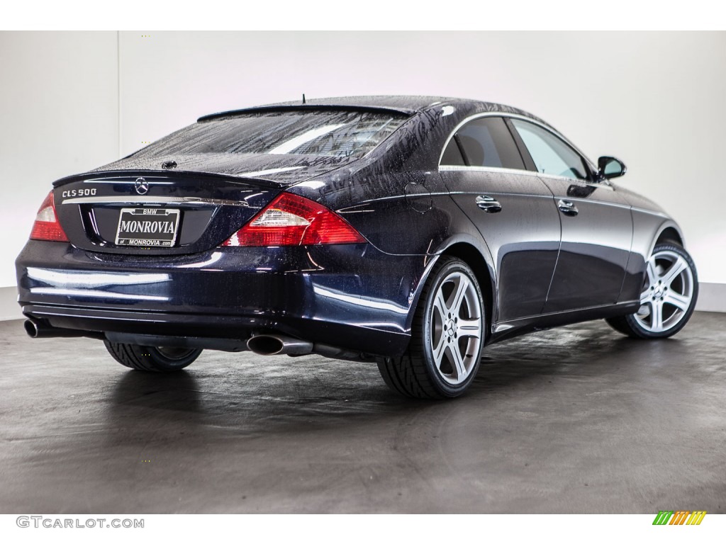 2006 CLS 500 - Capri Blue Metallic / Cashmere Beige photo #14