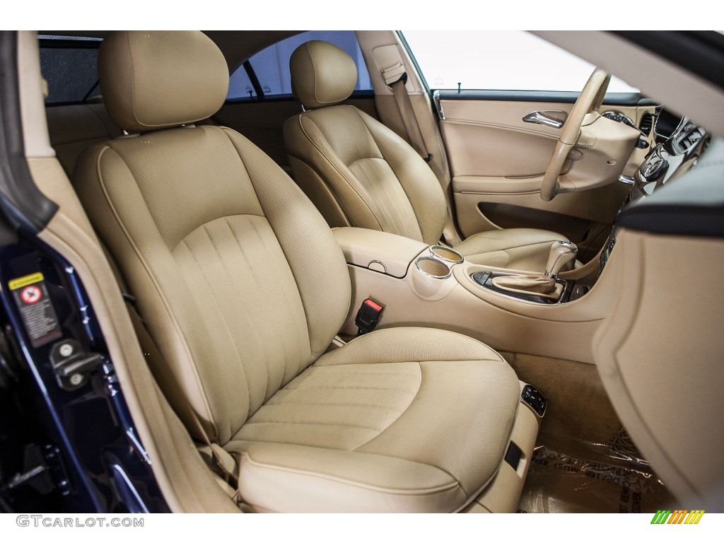2006 CLS 500 - Capri Blue Metallic / Cashmere Beige photo #15