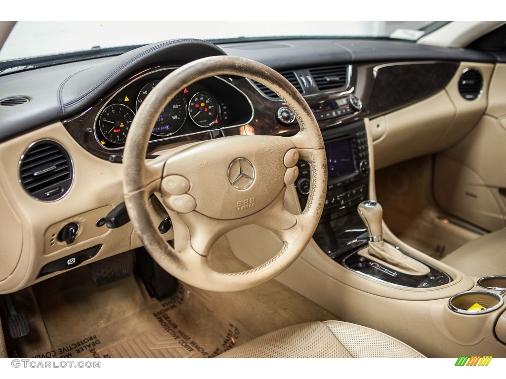 2006 CLS 500 - Capri Blue Metallic / Cashmere Beige photo #19
