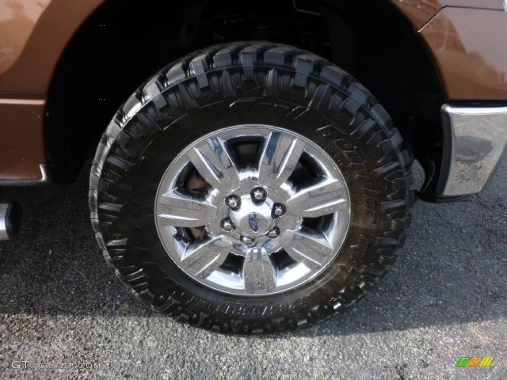 2012 F150 XLT SuperCrew 4x4 - Golden Bronze Metallic / King Ranch Chaparral Leather photo #11