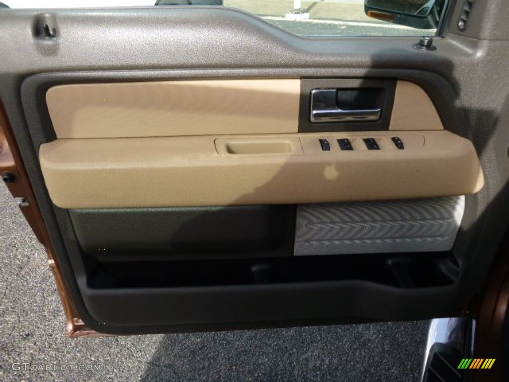 2012 F150 XLT SuperCrew 4x4 - Golden Bronze Metallic / King Ranch Chaparral Leather photo #15