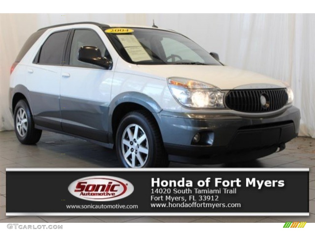 2004 Rendezvous CX AWD - Olympic White / Light Gray photo #1