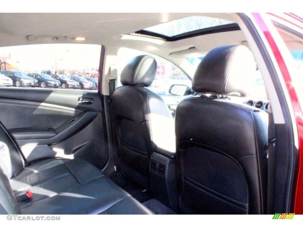 2009 Altima Hybrid - Red Brick Metallic / Charcoal photo #36