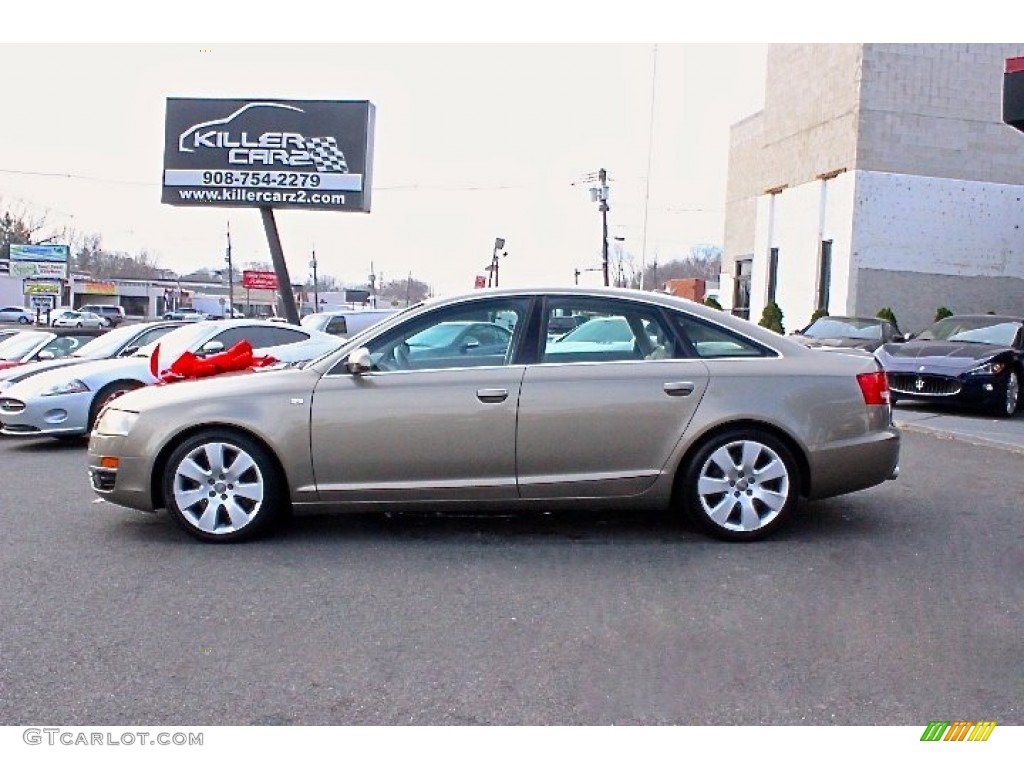 2005 A6 4.2 quattro Sedan - Dakar Beige Metallic / Beige photo #4