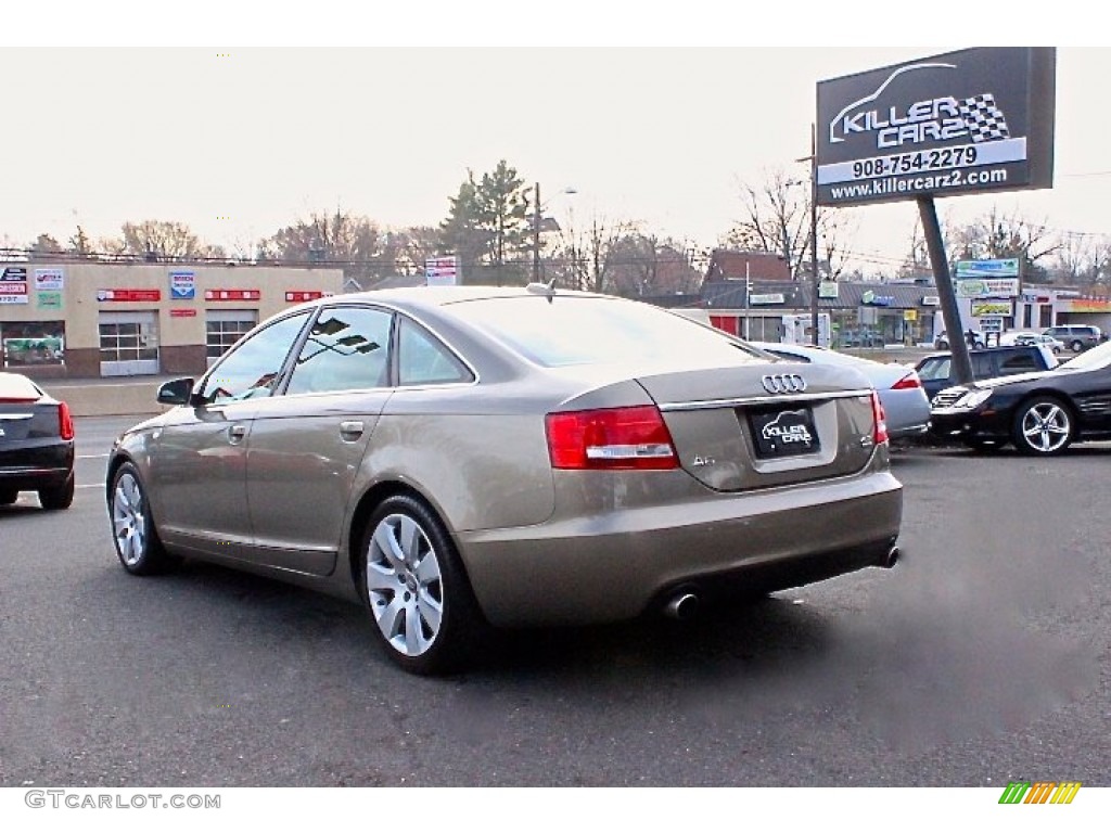 2005 A6 4.2 quattro Sedan - Dakar Beige Metallic / Beige photo #5