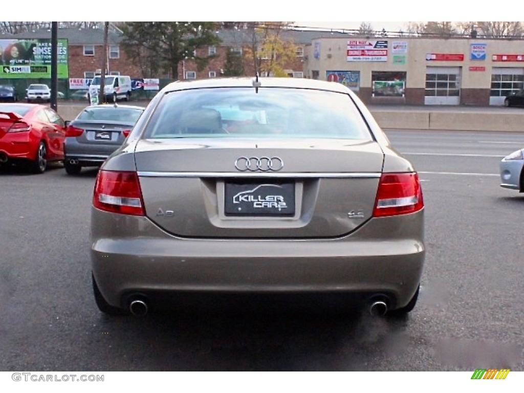 2005 A6 4.2 quattro Sedan - Dakar Beige Metallic / Beige photo #6