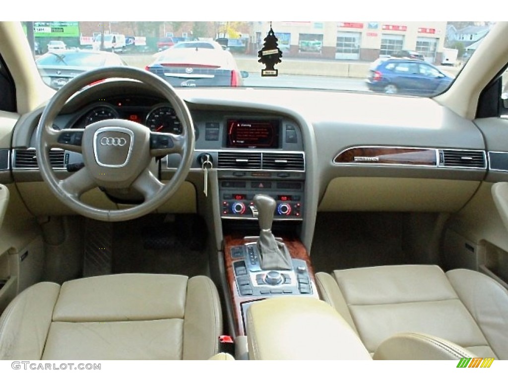 2005 A6 4.2 quattro Sedan - Dakar Beige Metallic / Beige photo #7