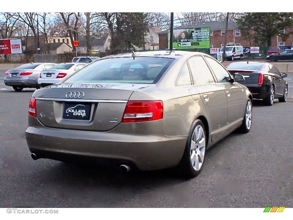 2005 A6 4.2 quattro Sedan - Dakar Beige Metallic / Beige photo #9