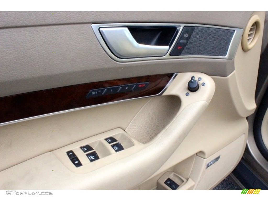 2005 A6 4.2 quattro Sedan - Dakar Beige Metallic / Beige photo #16