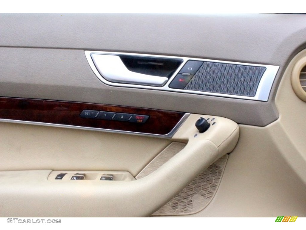2005 A6 4.2 quattro Sedan - Dakar Beige Metallic / Beige photo #17
