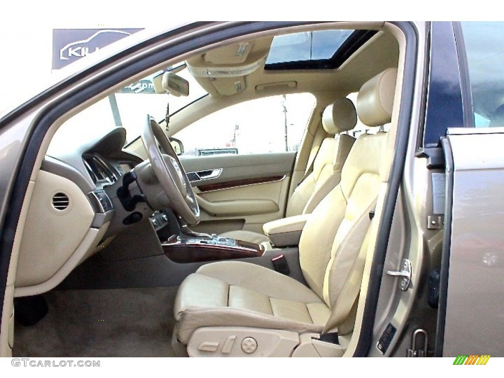 2005 A6 4.2 quattro Sedan - Dakar Beige Metallic / Beige photo #19