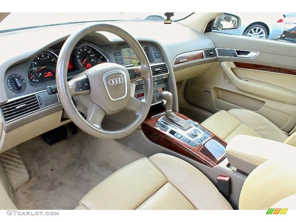 2005 A6 4.2 quattro Sedan - Dakar Beige Metallic / Beige photo #20