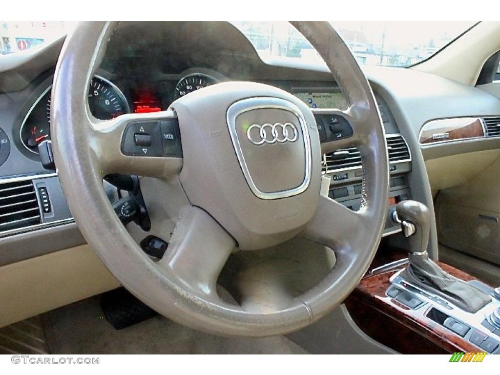 2005 A6 4.2 quattro Sedan - Dakar Beige Metallic / Beige photo #23