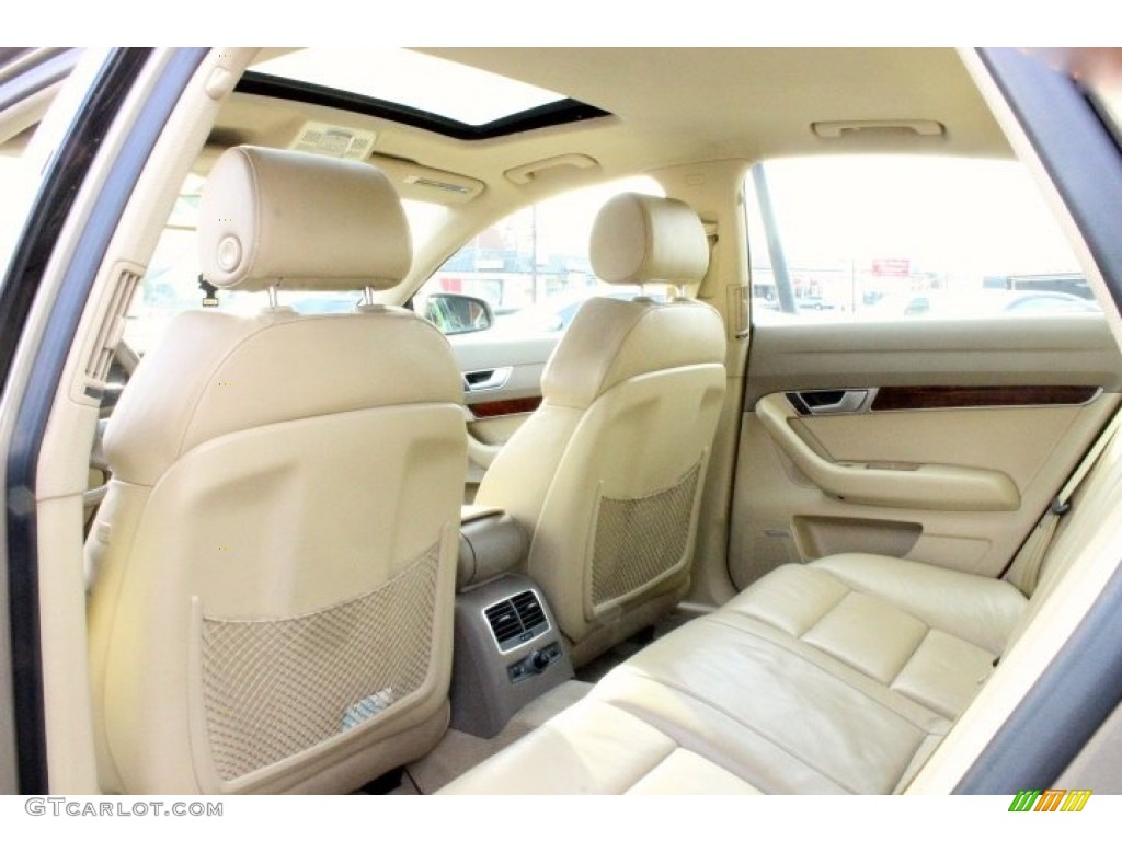 2005 A6 4.2 quattro Sedan - Dakar Beige Metallic / Beige photo #34
