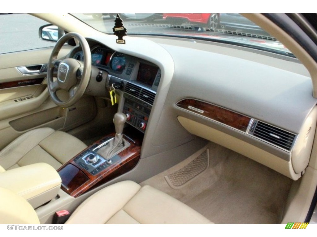 2005 A6 4.2 quattro Sedan - Dakar Beige Metallic / Beige photo #36