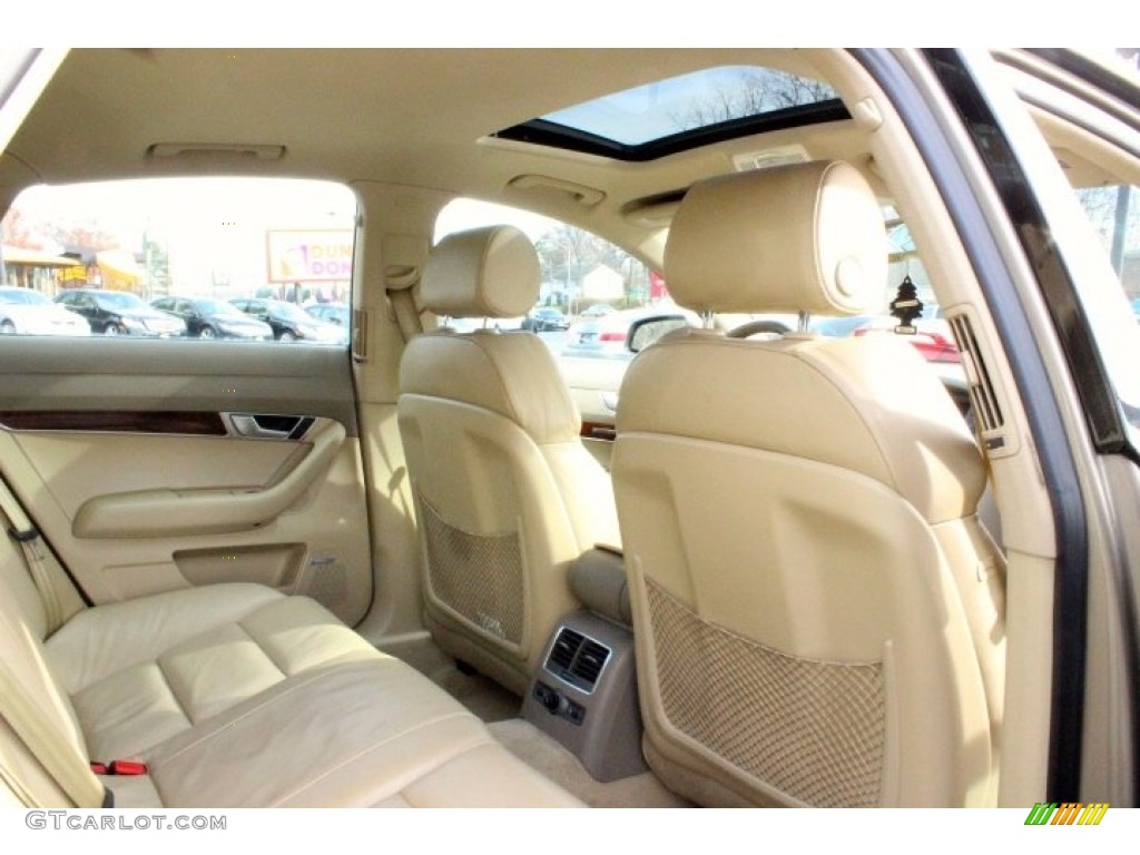2005 A6 4.2 quattro Sedan - Dakar Beige Metallic / Beige photo #40