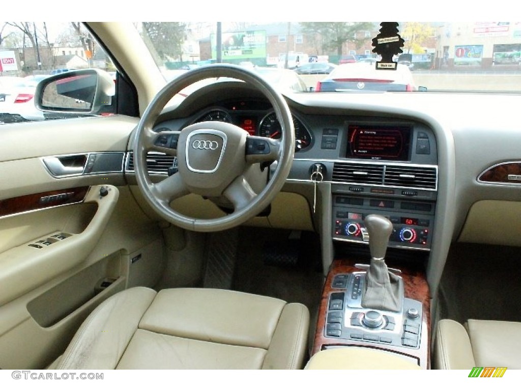 2005 A6 4.2 quattro Sedan - Dakar Beige Metallic / Beige photo #41