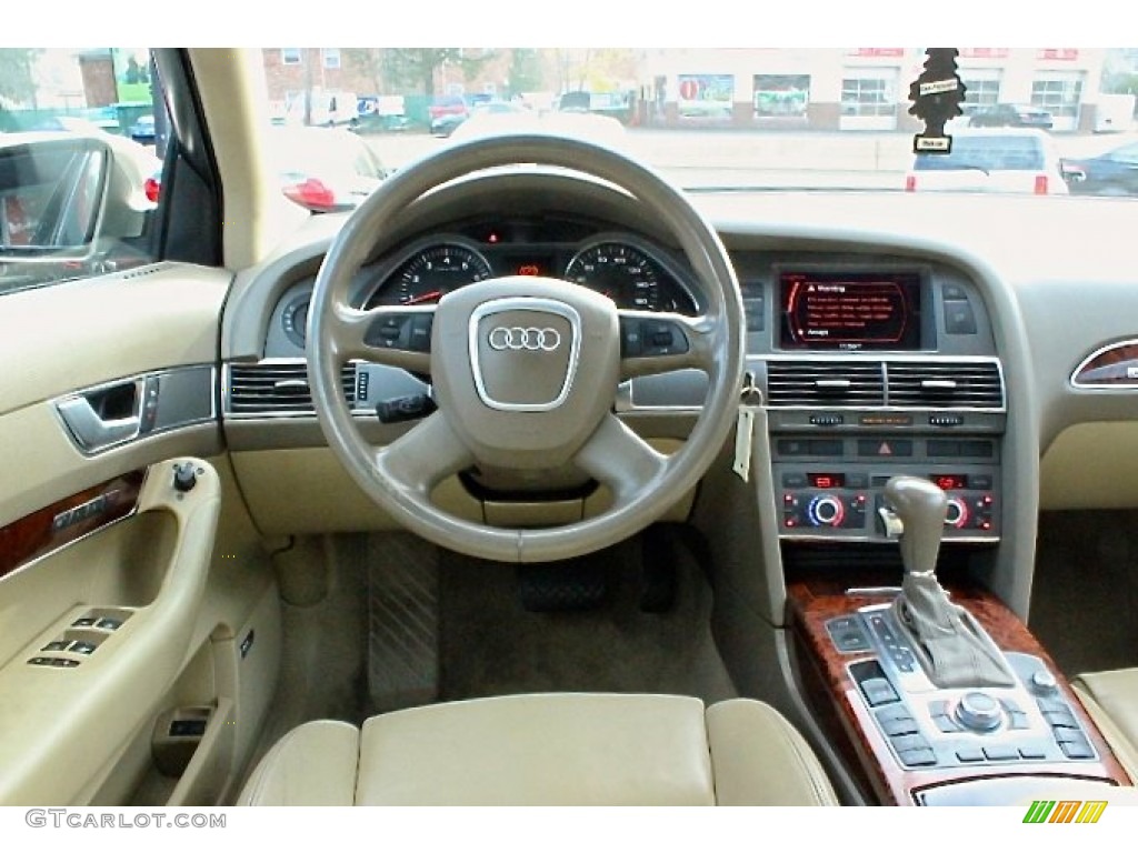 2005 A6 4.2 quattro Sedan - Dakar Beige Metallic / Beige photo #44