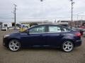 Kona Blue 2016 Ford Focus Titanium Sedan Exterior