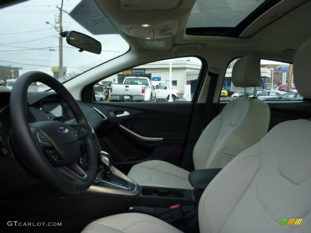 2016 Ford Focus Titanium Sedan Front Seat Photo #109023275