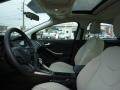 2016 Ford Focus Medium Soft Ceramic Interior Front Seat Photo